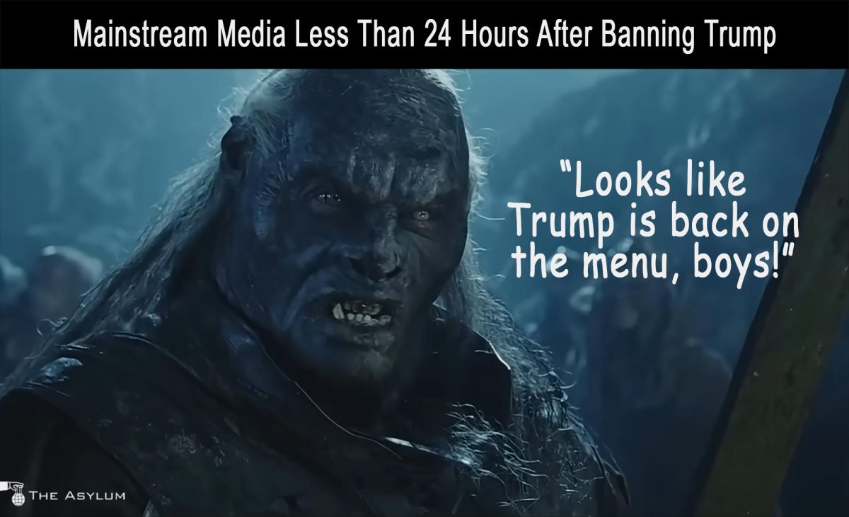 Mainstream Media Less than 24 Hours After Banning Trump. 'Looks like Trump is back on the menu boys!"